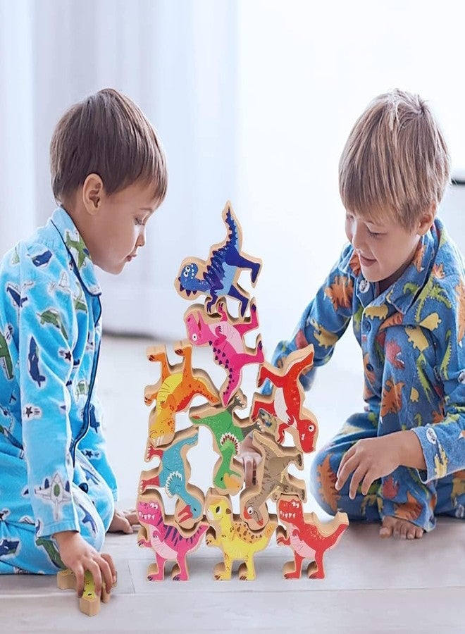 MOPANIRAJ Dinosaur Stacking Toys|Fun Toys for 3-7 Year Old Boys |Birthday Gift for Boys and Girls| Toddler and Family Puzzle | Blocks Toy for Preschool - Image 1